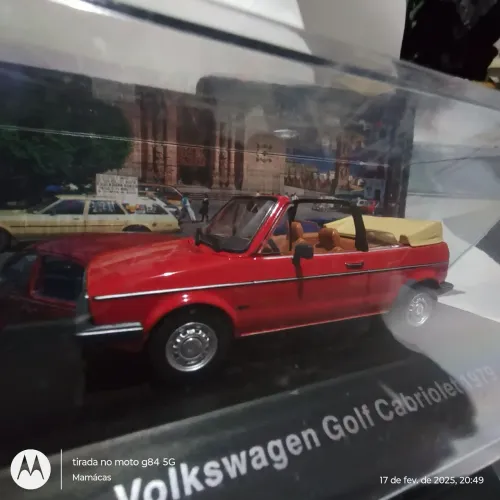 Volkswagen Golf Conversível 1979 - Miniatura