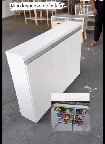 Mini dispensa em MDF