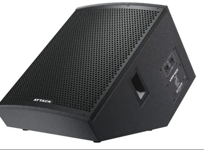 Caixa de retorno passivo atack falante 15 polegadas 