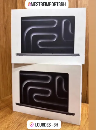 MACBOOK PRO M4 PRO 24 DE RAM 512 SSD 14POL -NOVO - LOJA FÍSICA ÚLTIMAS UNIDADES
