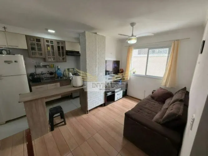 Apartamento com 2 Quartos no Condomínio The Place para Comprar, 47m² - Centro, Santo André