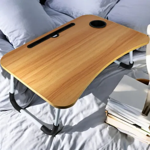 Mesa para notebook dobrável e portátil