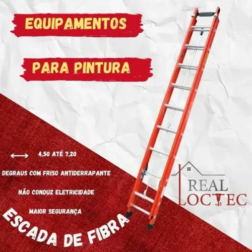locação de escada extensiva