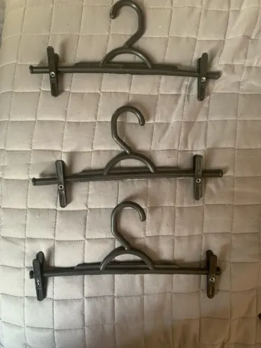 Cabides de roupa com presilhas 12 peças 