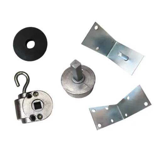 Kit Peças Toldo Cortina Retrátil para Tubo de Ferro 2 1/2" (Polegadas)