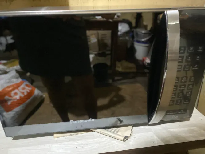 Micro-ondas Panasonic 900w Inox 220 w 32 Litros