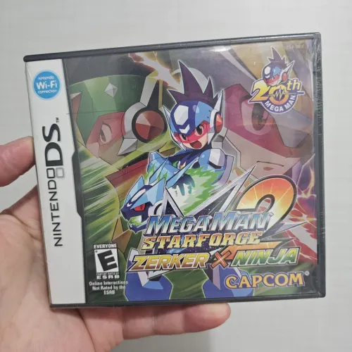 Mega Man Star Force 2: Zerker x Ninja - Nintendo DS Lacrado