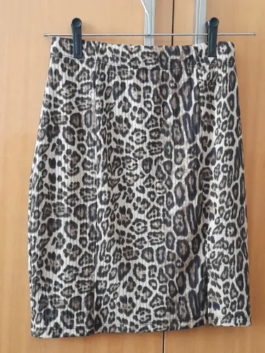 Saia Animal Print Curta - Tam.: P