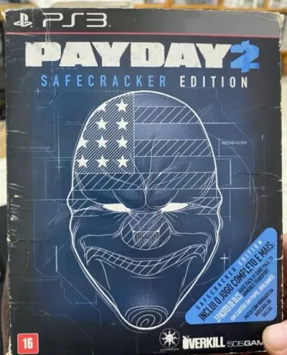 Payday 2 Safecracker Edition Ps3 Com Luva