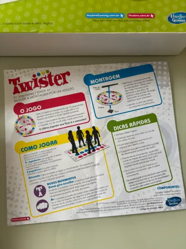 Jogo Twister Em perfeito estado