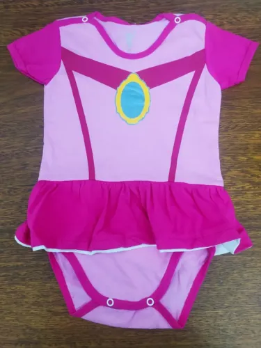 Bodie Para Bebê Peach - Tamanho P