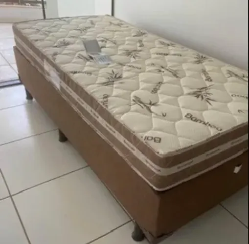 Cama box colchão d33 solteiro