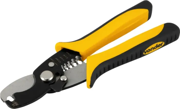 Alicate desencapador cortador, para fios, VONDER