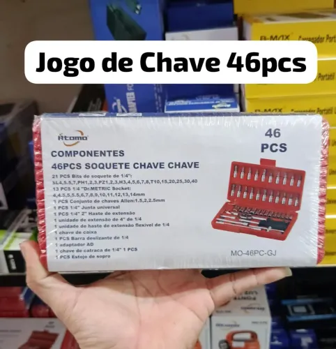 Jogo de Chave 46 peças