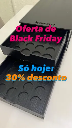 Porta cápsulas café 56 unidades