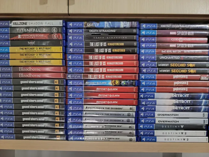 Jogos PS4 novos e semi novos em promoção