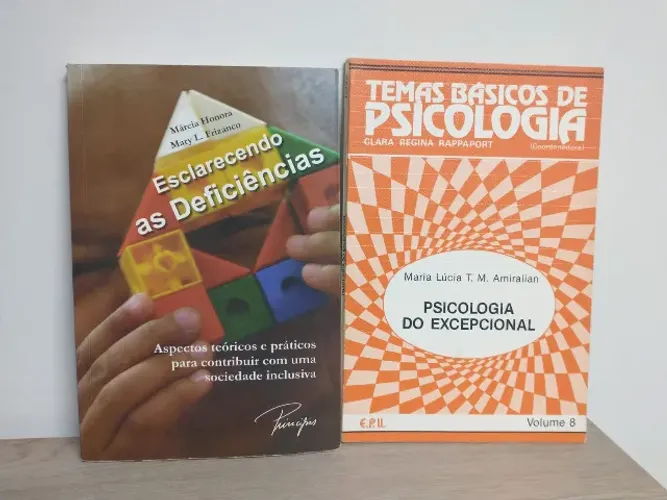 Livros: Esclarecendo as Deficiências e Psicolgia do Excepecional