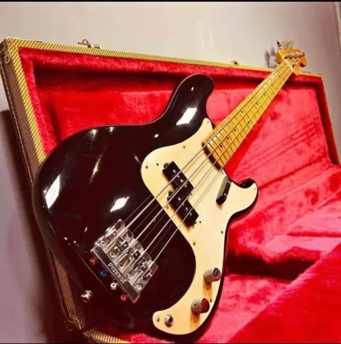 Só venda - Baixo Fender Precision 50s MIM com drop D e case tweed