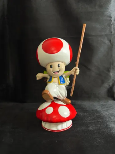 Toad Super Mario Bros Action Figure 