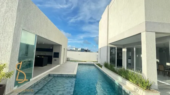 Casa Alphaville Sergipe/4 suítes, móveis modulados, energia solar, piscina, espaço gourmet