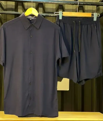 Conjunto botão em viscose