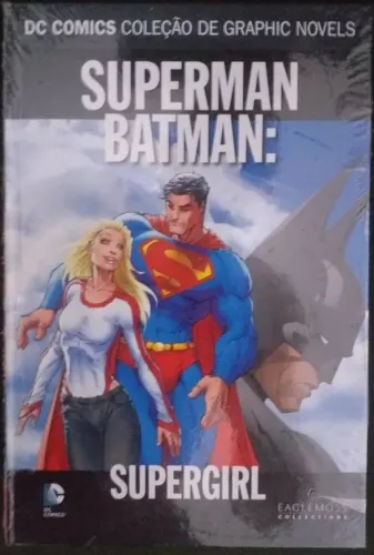 HQ SUPERMAN  BATMAN: SUPERGIRL - Eaglemoss DC Comics Coleção de Graphic Novels Ed. 14