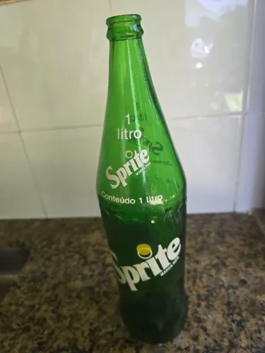 Garrafa Sprite Vintage Decorativa