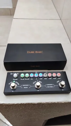 Pedal M-VAVE CUBE BABY - Multi Efeitos Guitarra