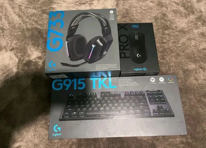 PARA SAIR HOJE!!! 3 PERIFERICOS LOGITECH