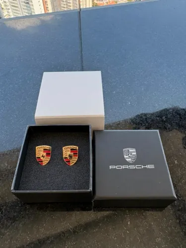 Abotoaduras Porsche Originais e Oficiais