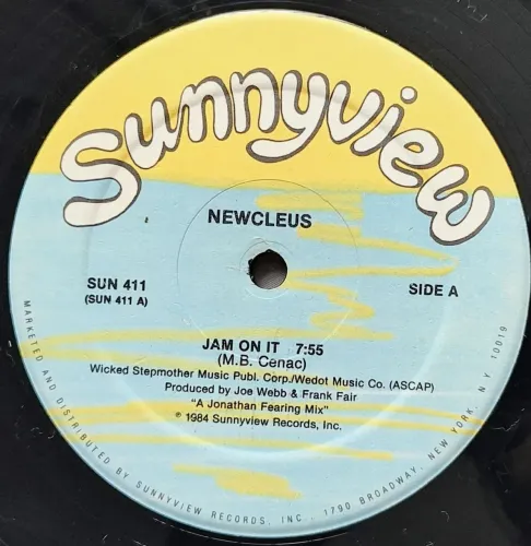 Vinil Importado Newcleus - Jam On It