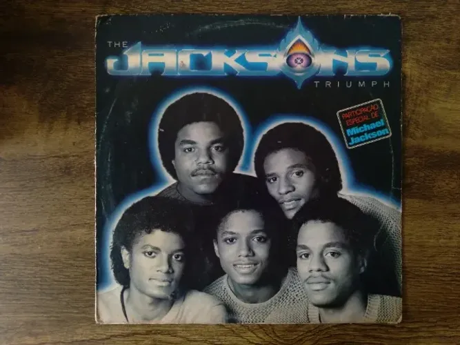 Capa Encarte Original Vinil LP The Jacksons Triumph (Sem o Disco)