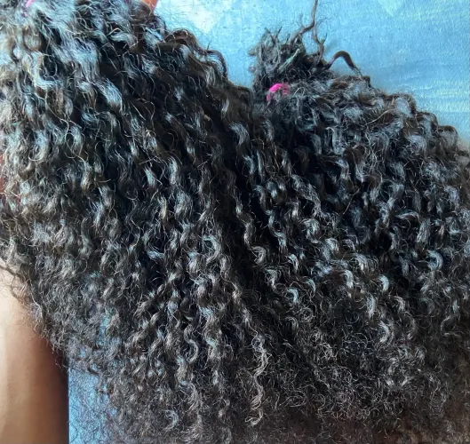 Cabelo cacheado ( 100% Humano )