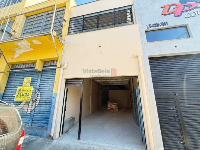 Ponto Comercial Novo com mezanino para Locação no Centro de Taubaté ao lado do Mercado Mun