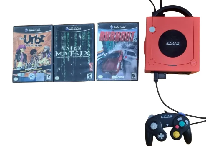 Nintendo Gamecube Completo com 3 Jogos 