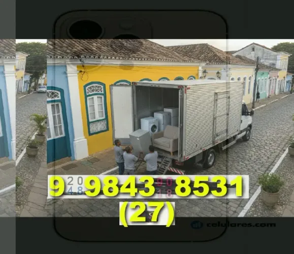 Frete rápido e seguro para sua mudança! Contato: 27?9?9843?8531 - Eduardo