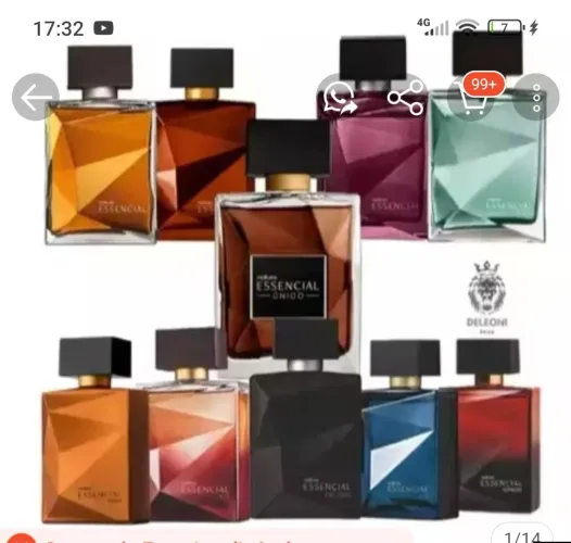 Dois perfumes pra vender logo 1 Kaiak por 80,00 e 1 essencial por 160,00