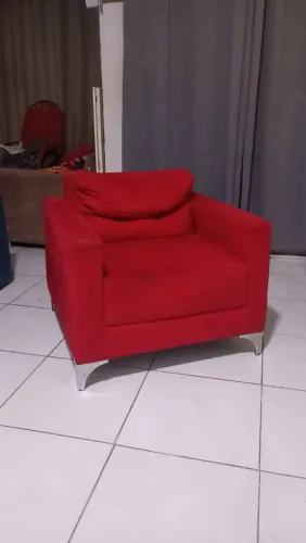 poltrona vermelha
