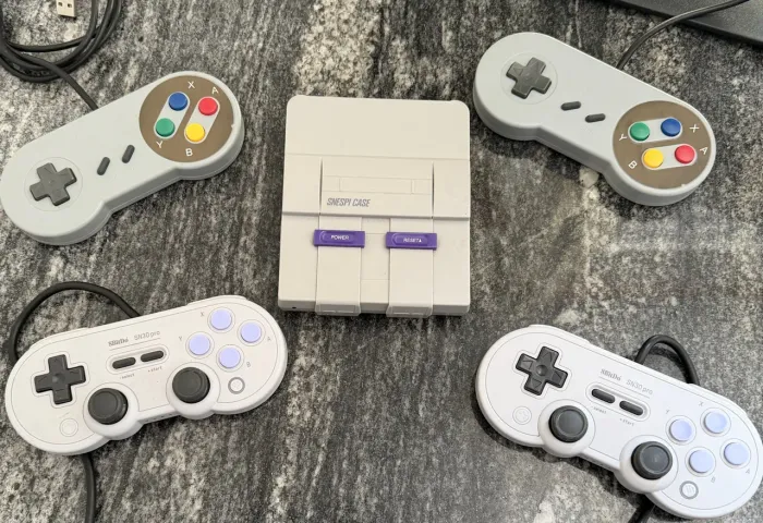 Retrogame Snespi Raspberry Pi 3 + Fonte + Controles 8bitdo sn30 pro (Usado)
