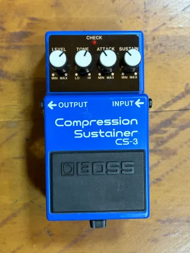 Pedal de guitarra Boss Compressor CS-3