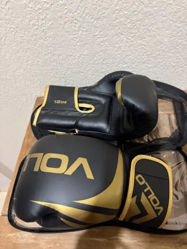 Par de Luvas de Boxe e Muay Thai Vollo 12 oz