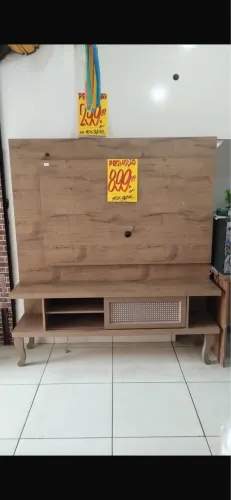 Painel com rack apenas 800,00