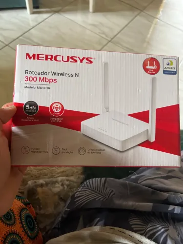 Roteador Wi-Fi/Wireless N 300Mbps Mercusys