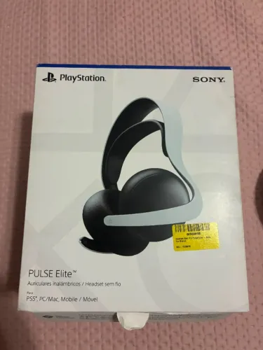 ? Headset Sony PlayStation PULSE Elite - PS5 / PC - Com Caixa