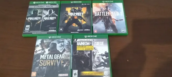 JOGOS DE XBOX ONE ORIGINAIS