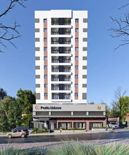 Apartamento novo 3 quartos c/ suíte + 2 vagas lado a lado | Porto Lisboa | Chapecó