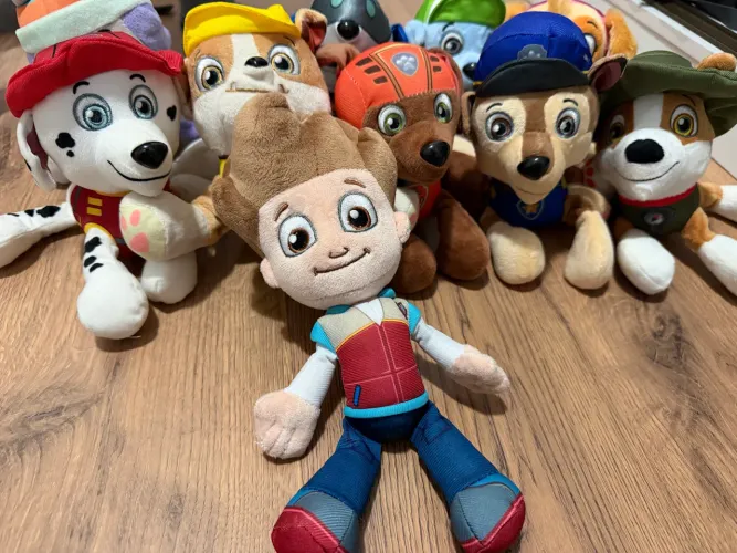 Kit 10 Pelúcias Patrulha Canina originais em ótimo estado