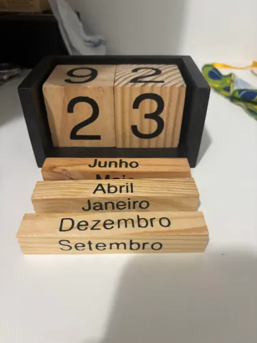 decoração calendário