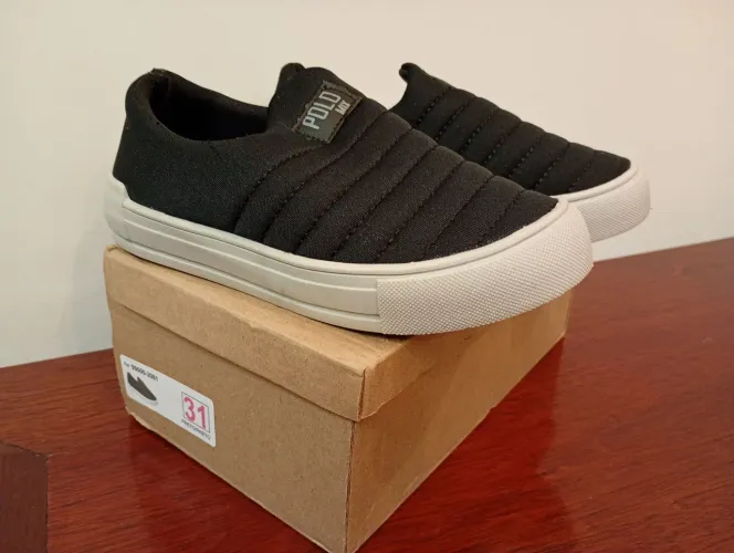 Tênis infantil n 31 preto