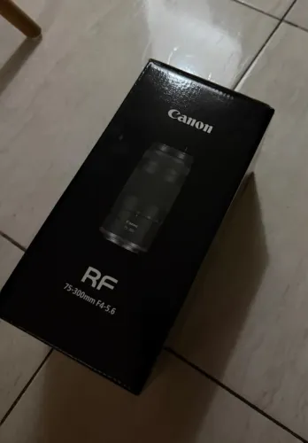 Canon RF 75-300 - 2 anos de garantia